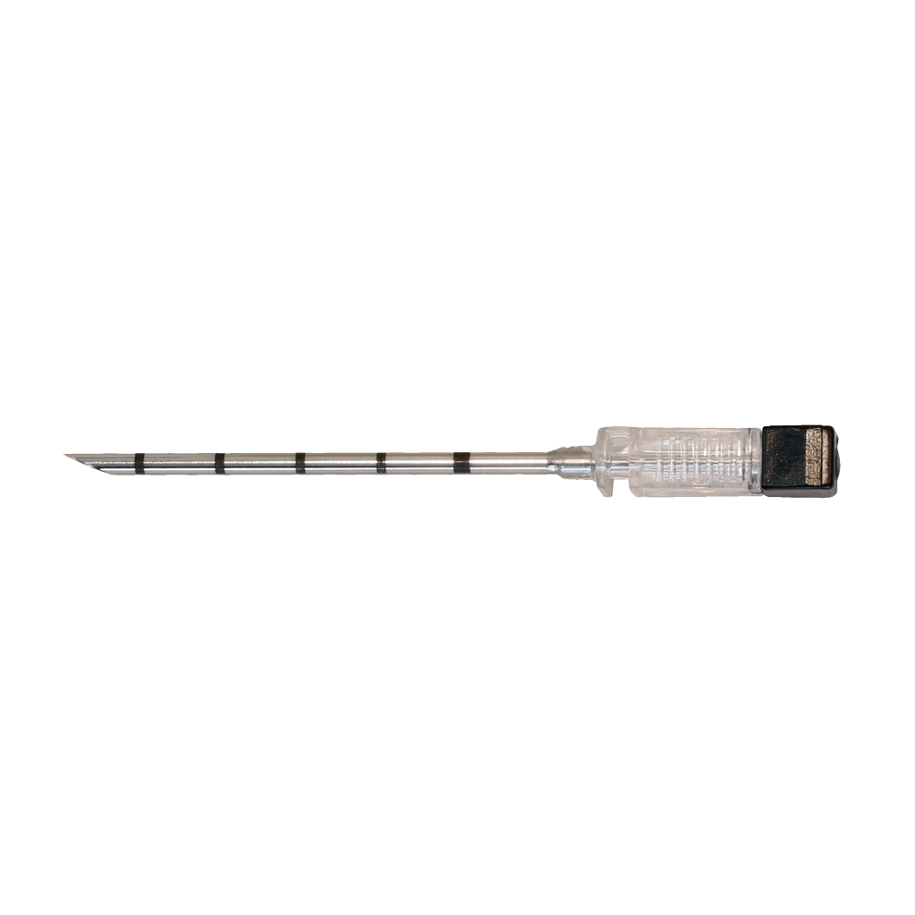 Disposable cannula 12Gx62 with mandrin